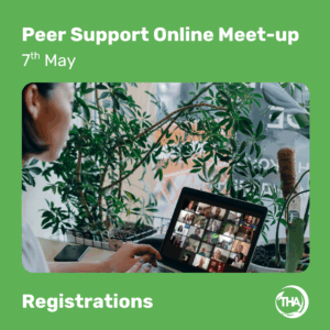 7th May 7:00 - 8:30pm - Peer Support On-Line Meeting | Registration
